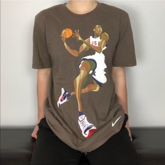 Nike Other - NIKE Kobe Bryant Brown Short Sleeve T Shirt 2XL